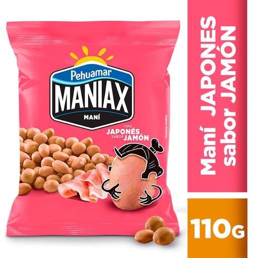 Maní tipo Japonés Sabor Jamón 110g