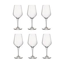Set 6 Copas Degustación Bormioli x60cl. Origen Italia.